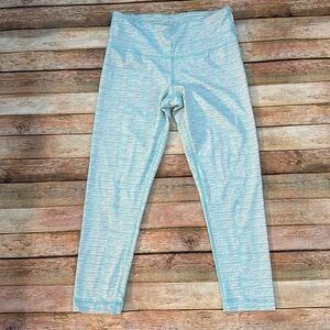 90 Degrees Turquoise Leggings